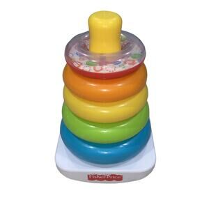 Fisher-Price Rock-a-Stack Ring Stacking Toy Classic Baby Toy